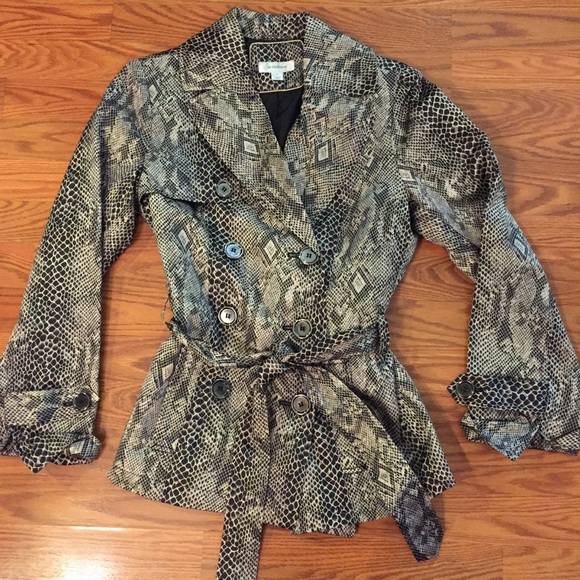 Jackets & Blazers - Snake Print Jacket